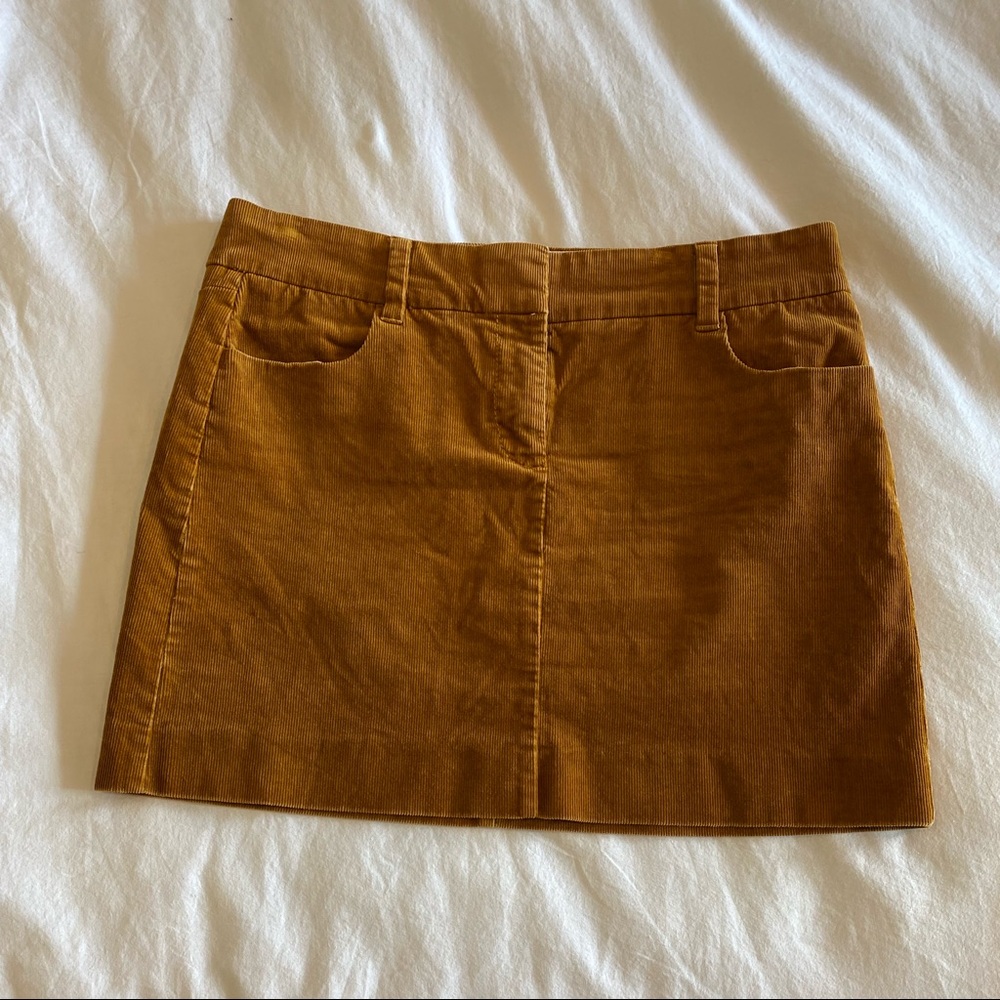 JCrew corduroy skirt